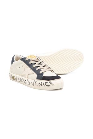 white leather sneakers GOLDEN GOOSE KIDS | GTF00496F00805815865